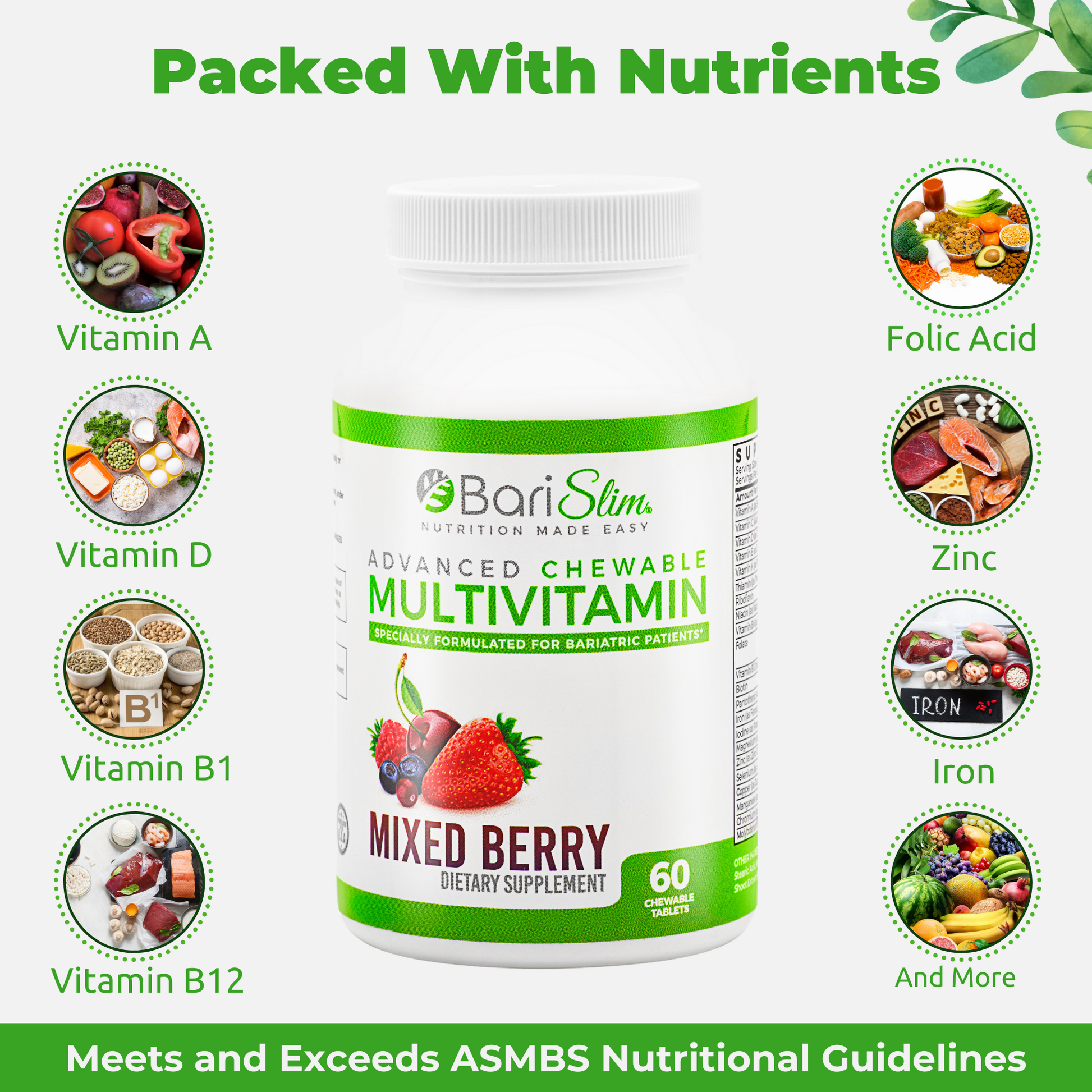 Bariatric Multivitamin dietary supplement