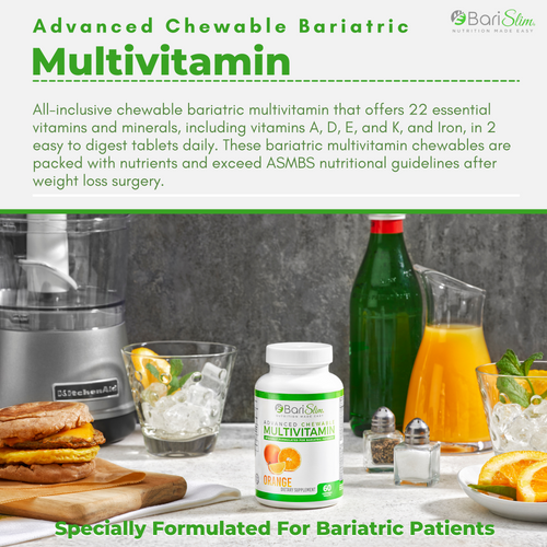 Advanced Chewable Bariatric Multivitamin - Orange