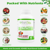 Complete Chewable Bariatric Multivitamin - Mixed Berry