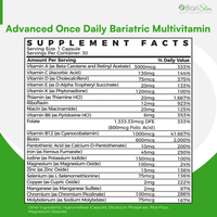 Advanced Once Daily Bariatric Multivitamin - 30 Capsules