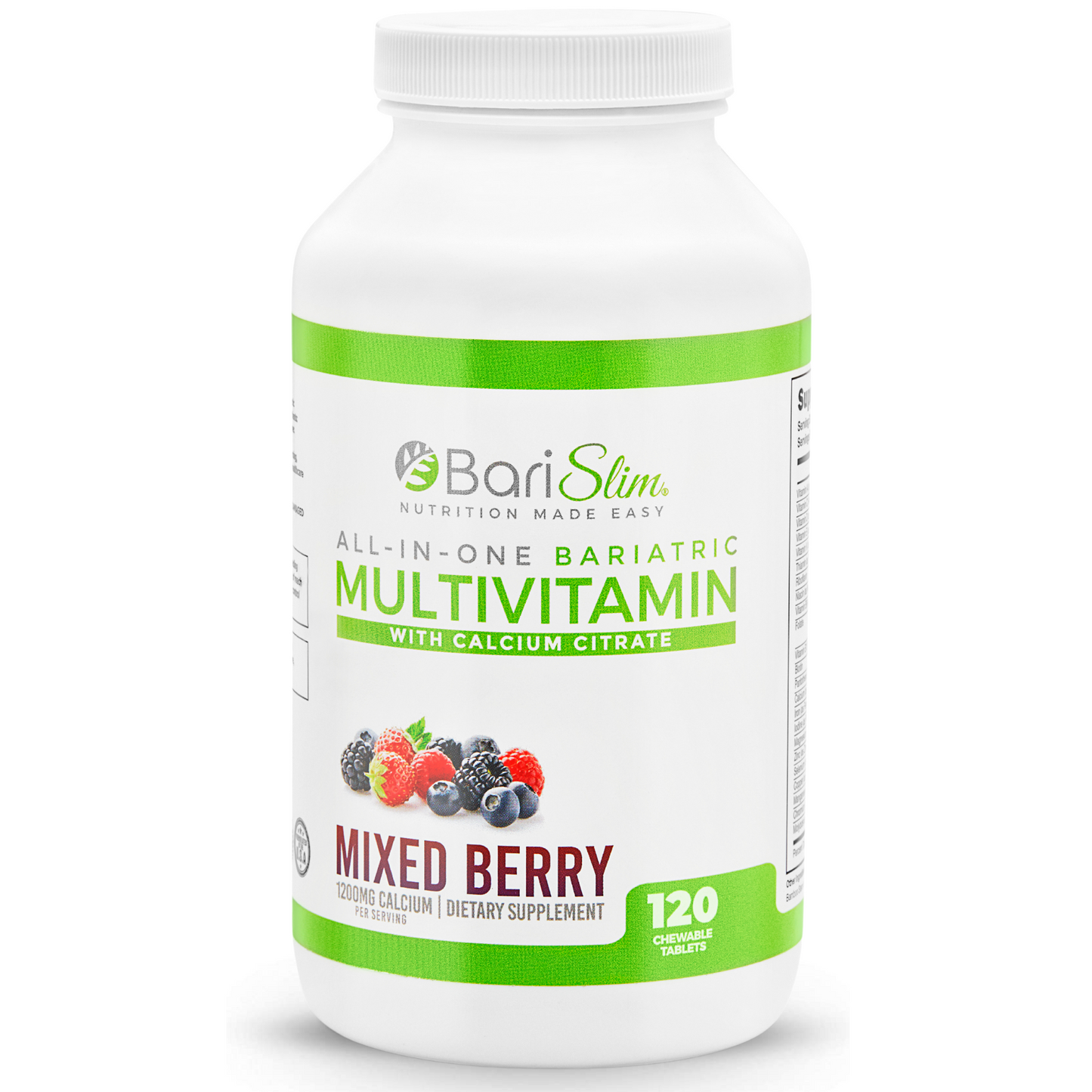 All-In-One Bariatric Chewable Multivitamin - Mixed berry flavor