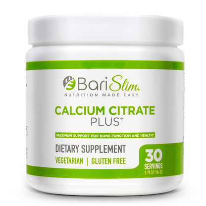 Bariatric Calcium Citrate Plus gluten free servings - 30 count